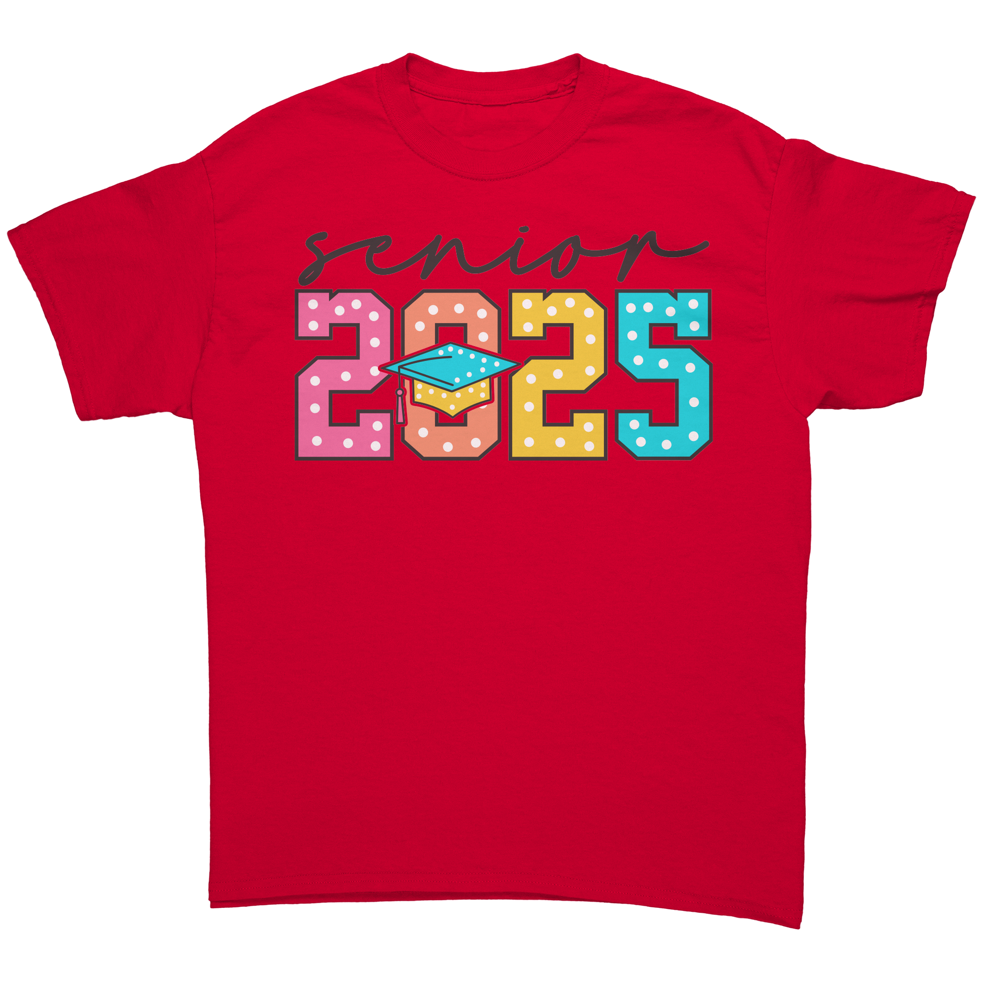 Senior_2025_-_Graduation_-_Shirt_Red_Front_Mockup.png