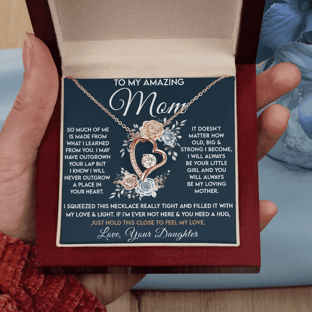 To my Amazing Mom! | Mothers Day Gift | Forever Love Necklace