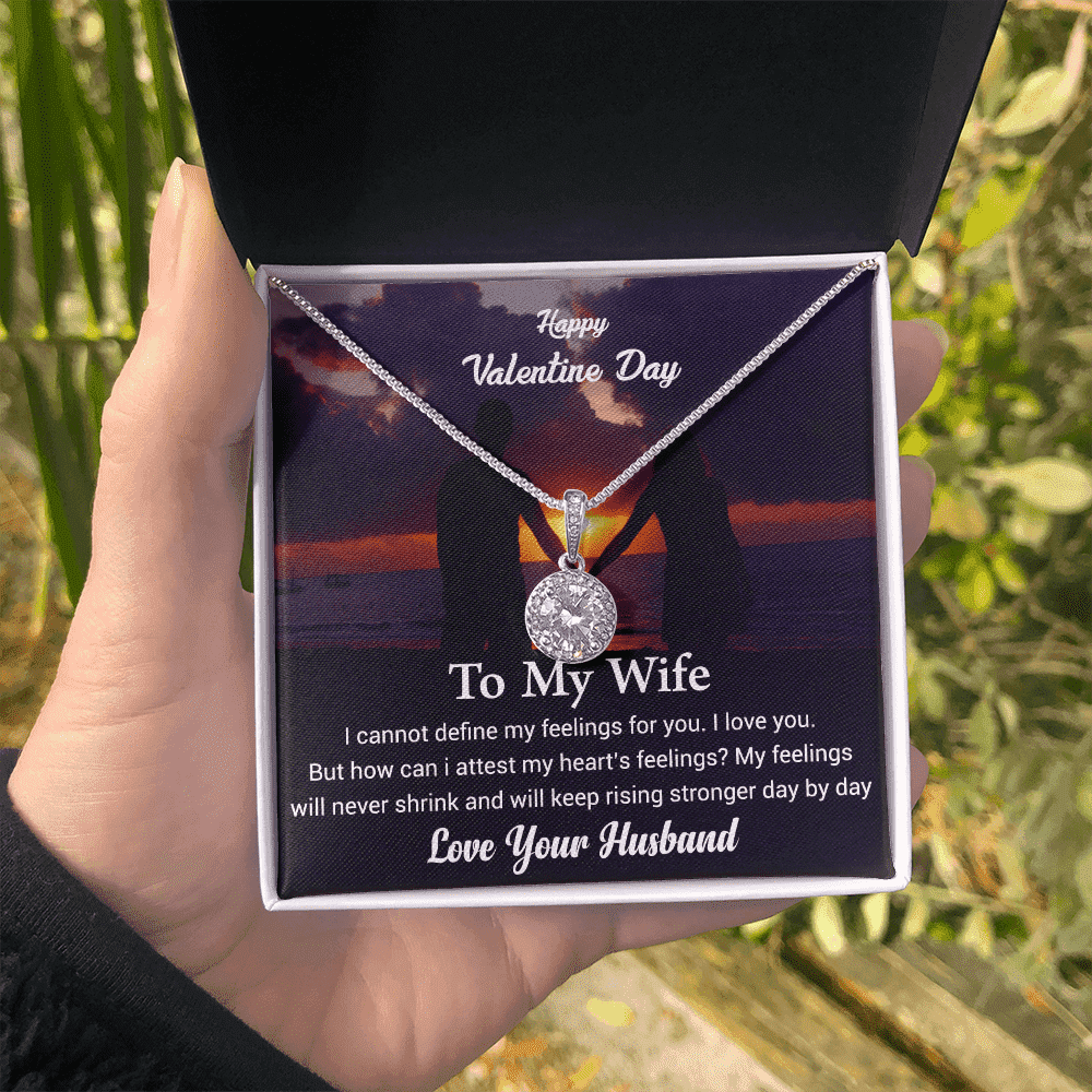 Happy Valentines Day | To My Wife | Eternal Hope Necklace