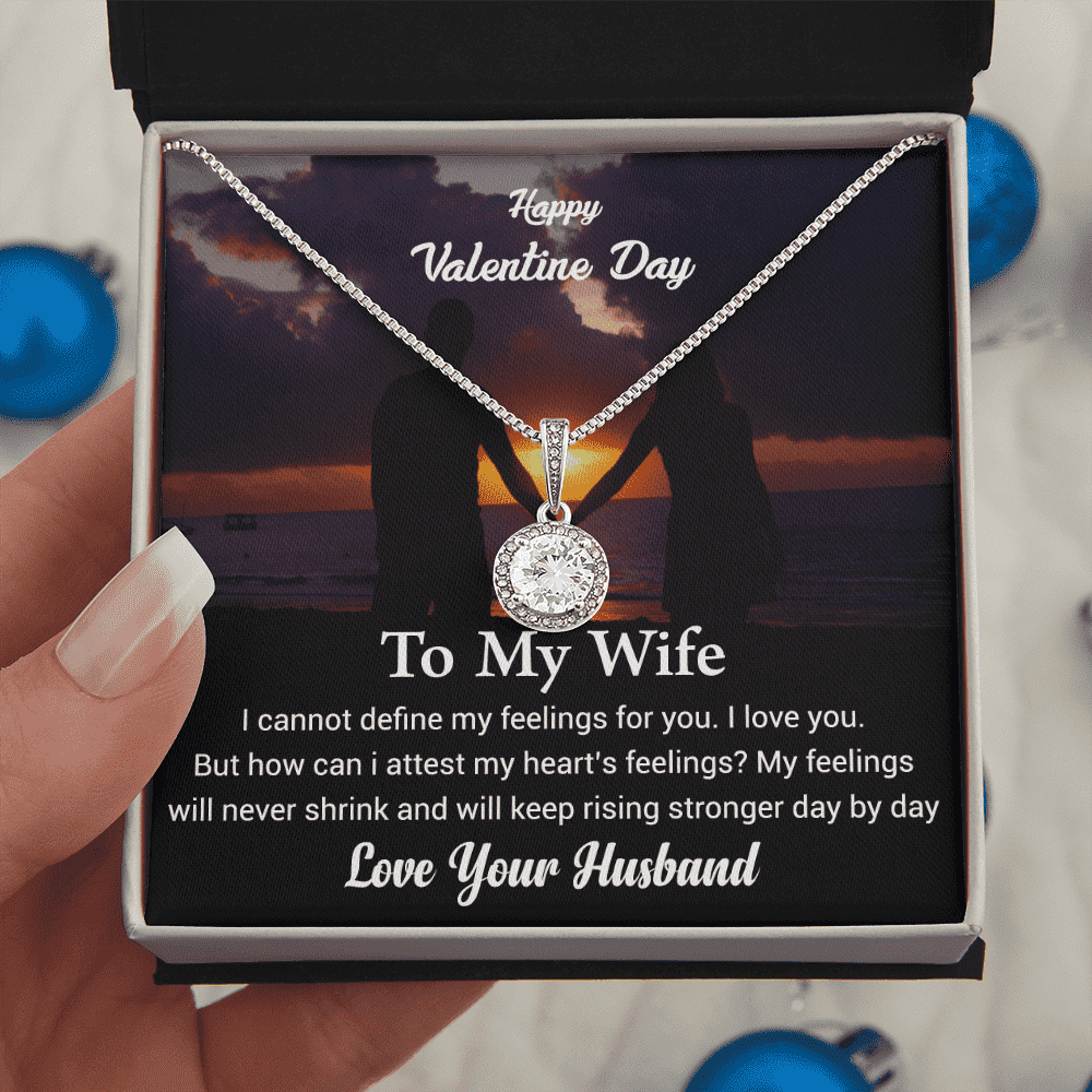 Happy Valentines Day | To My Wife | Eternal Hope Necklace