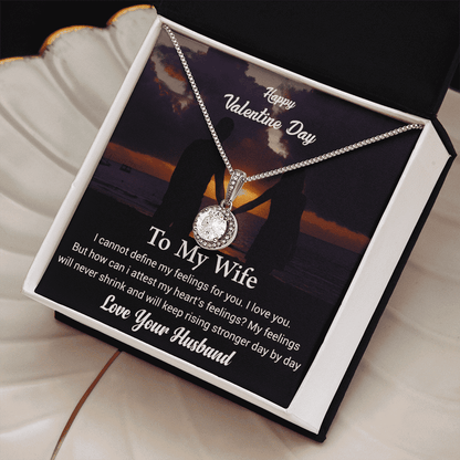 Happy Valentines Day | To My Wife | Eternal Hope Necklace