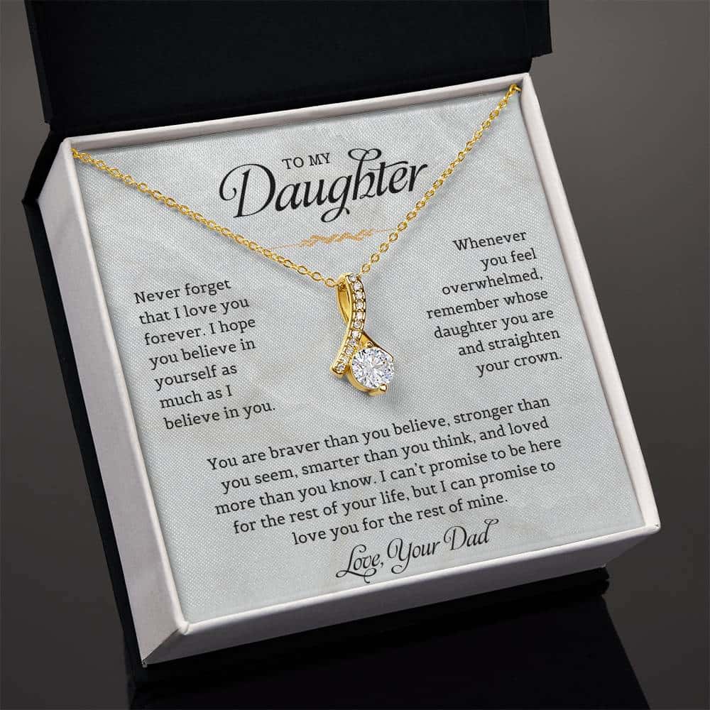 Daughter | To My Daughter | Alluring Beauty necklace