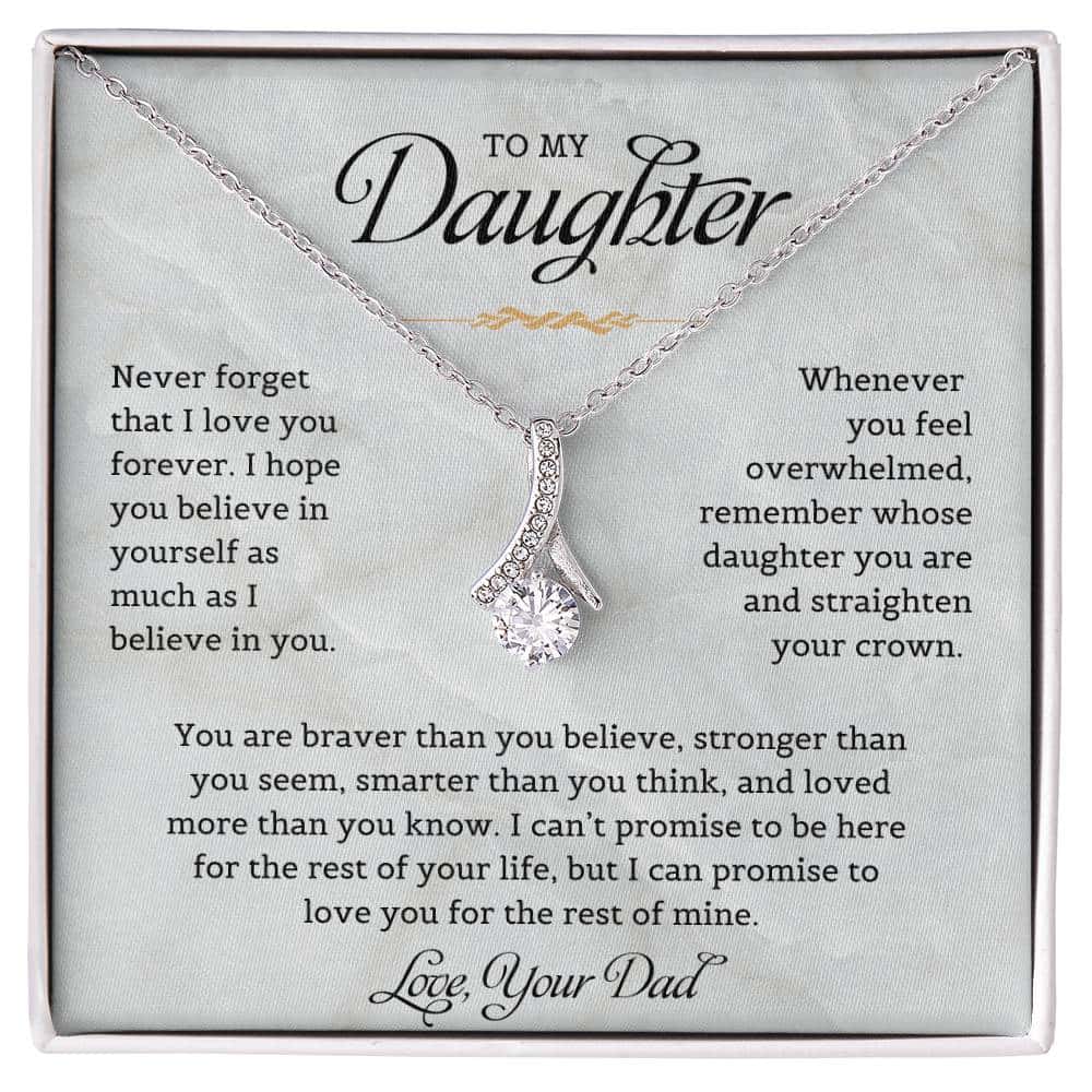 Daughter | To My Daughter | Alluring Beauty necklace