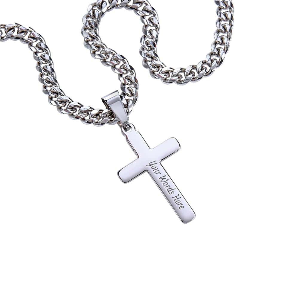 Cross Necklace | To My Husband