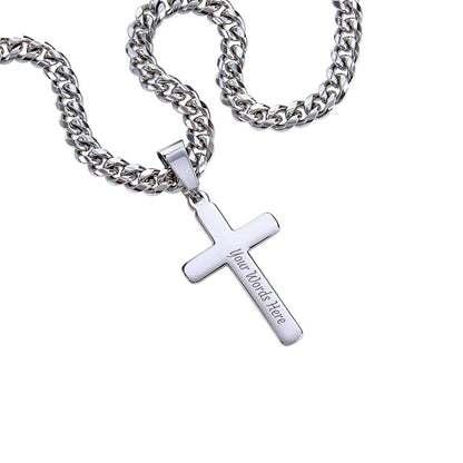 Cross Necklace | To My Husband