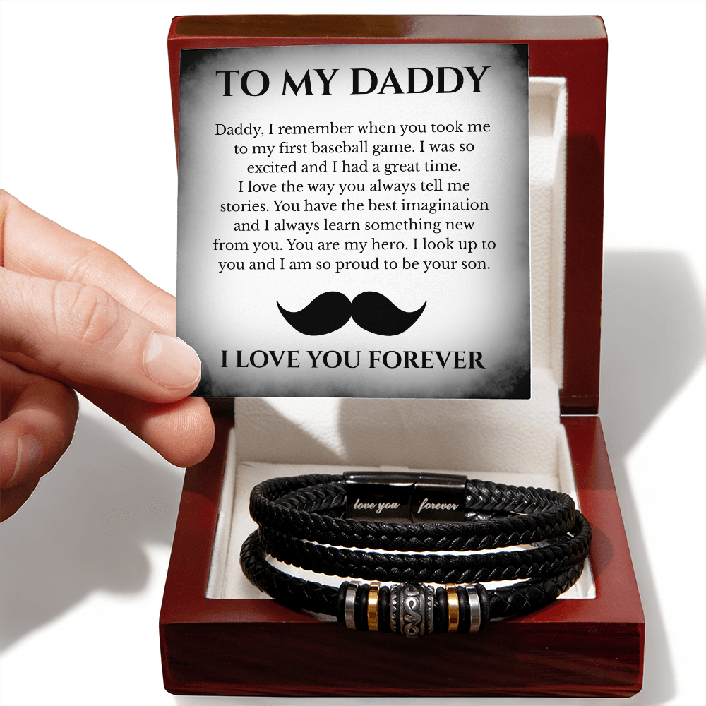 To my Daddy - I Love You - Bracelet