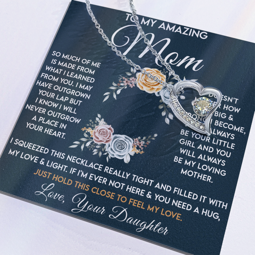 To my Amazing Mom! | Mothers Day Gift | Forever Love Necklace