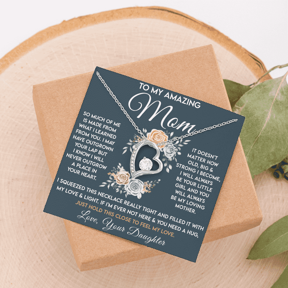 To my Amazing Mom! | Mothers Day Gift | Forever Love Necklace