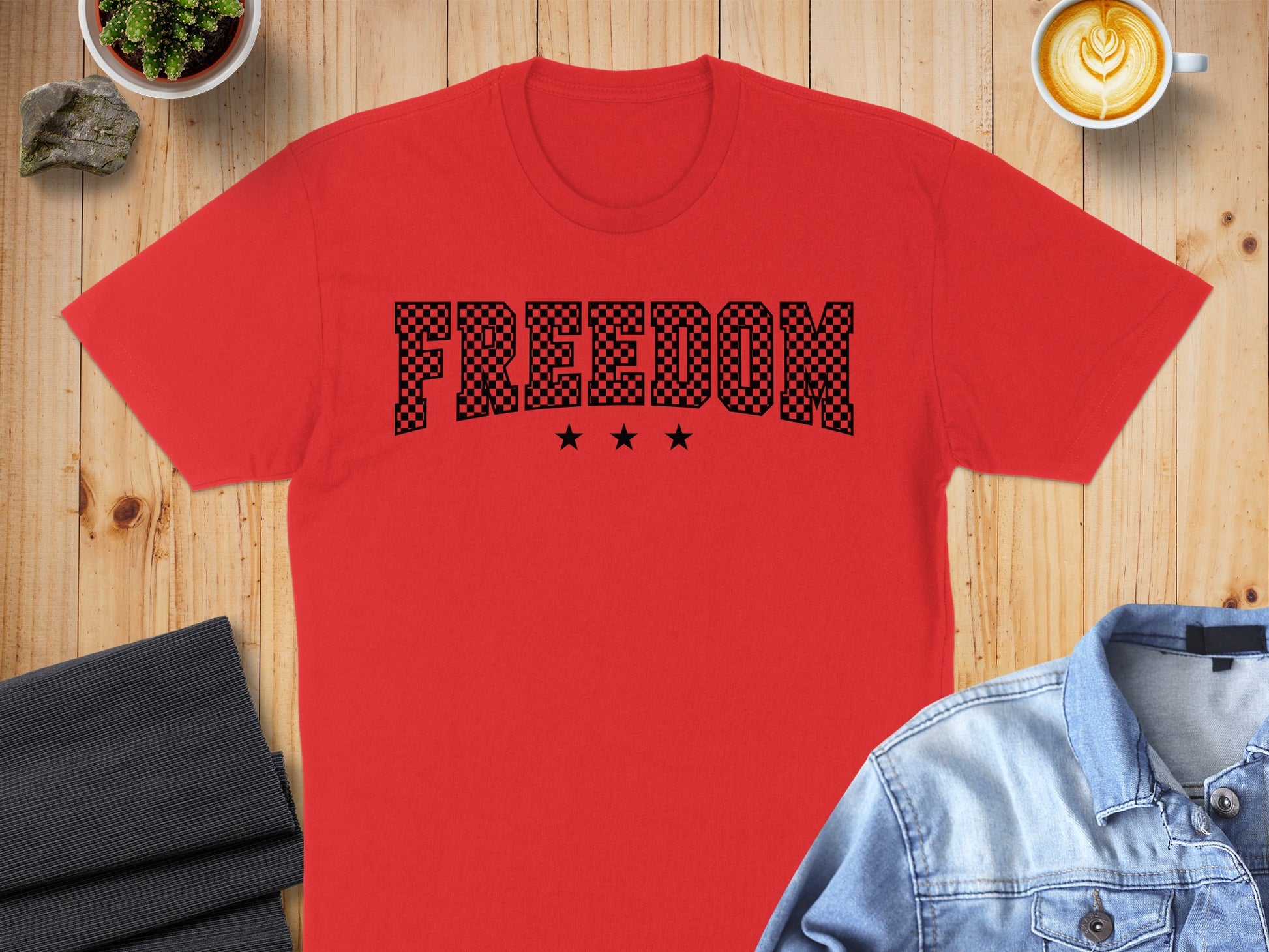 Freedom Graphic T-shirt Casual Daily Wear Collection product