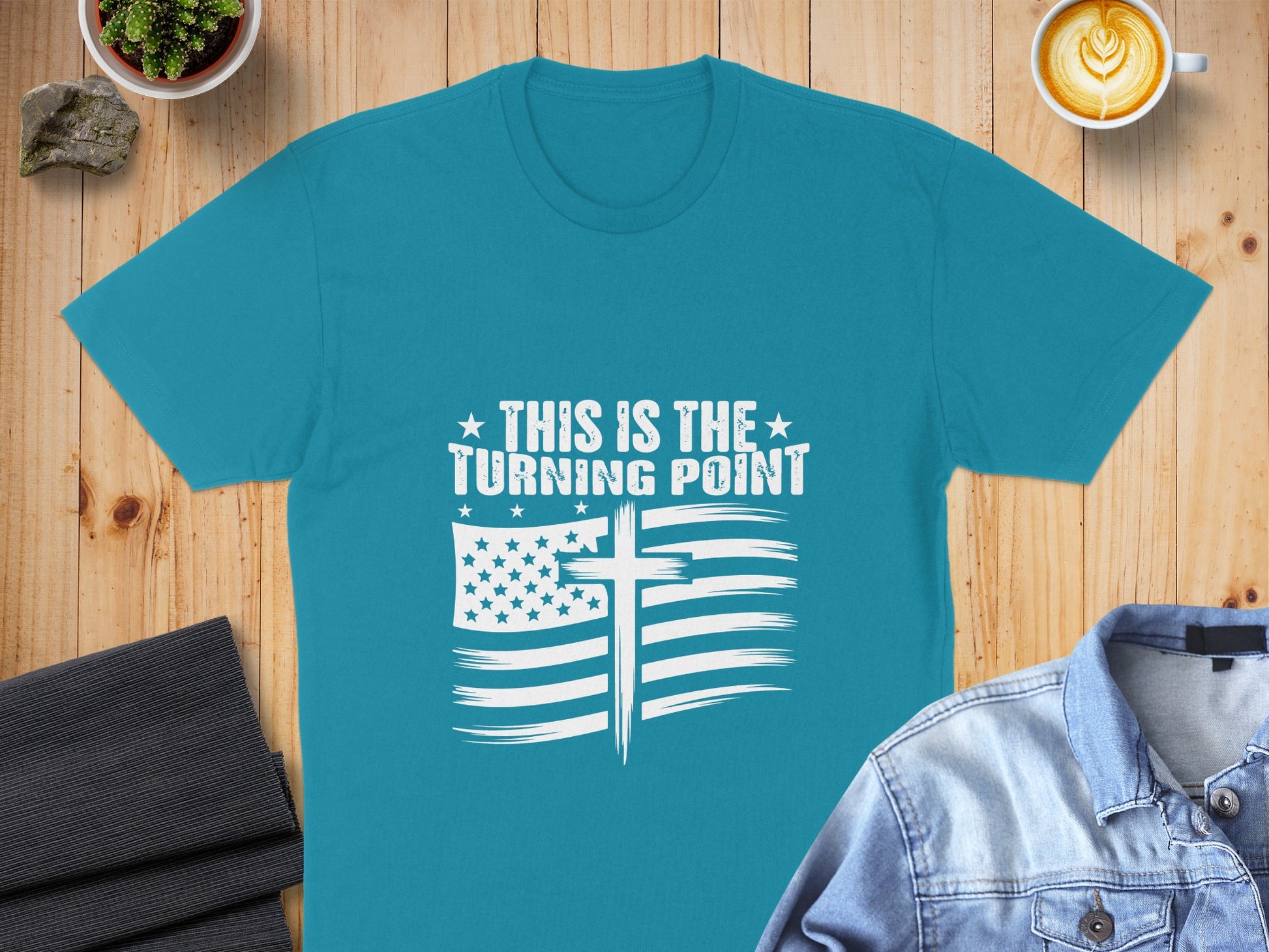 This Is The Turning Point Shirt Christian Themed product