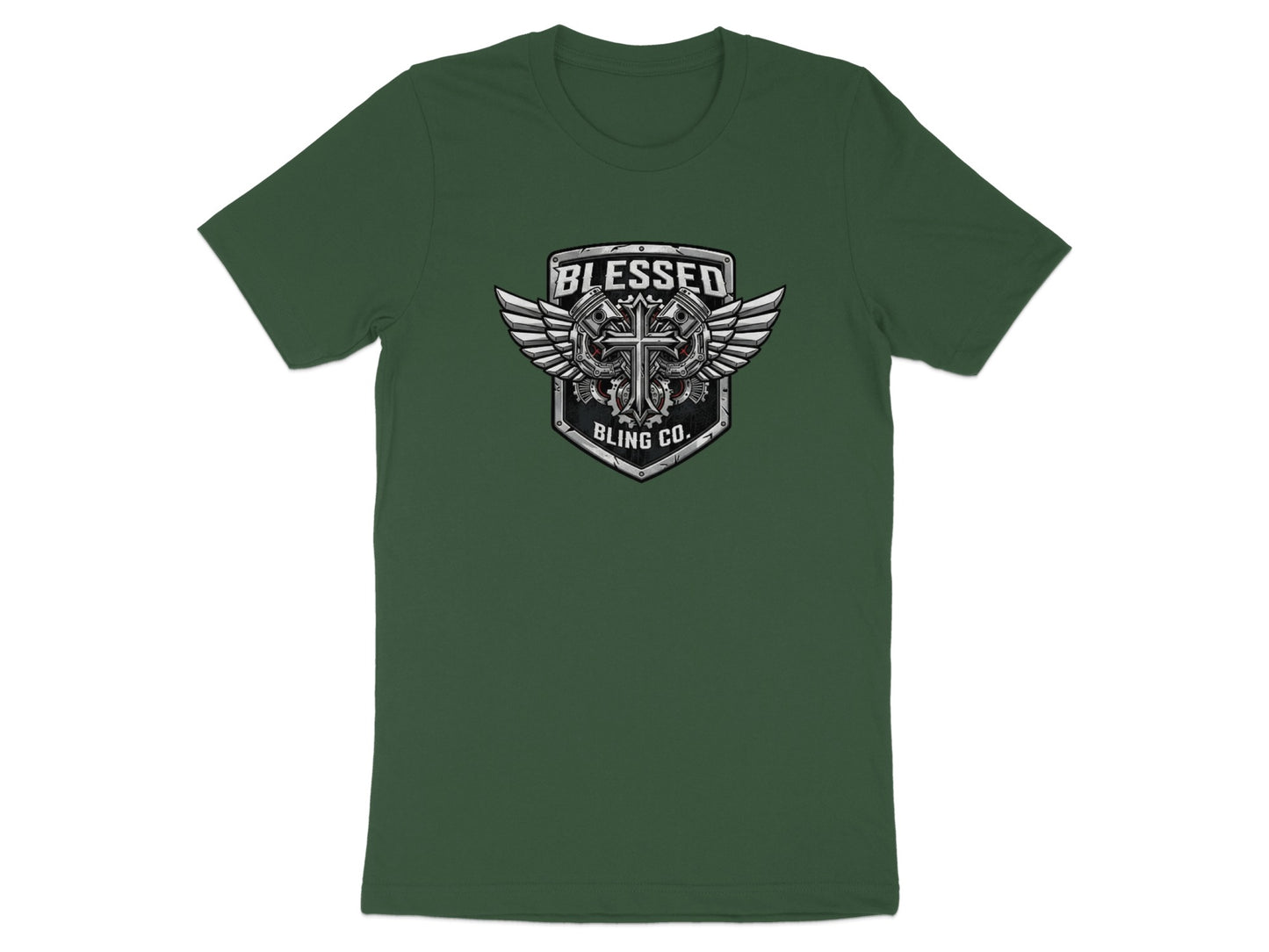 Blessed Bling Co. Shield Design T-Shirt product type