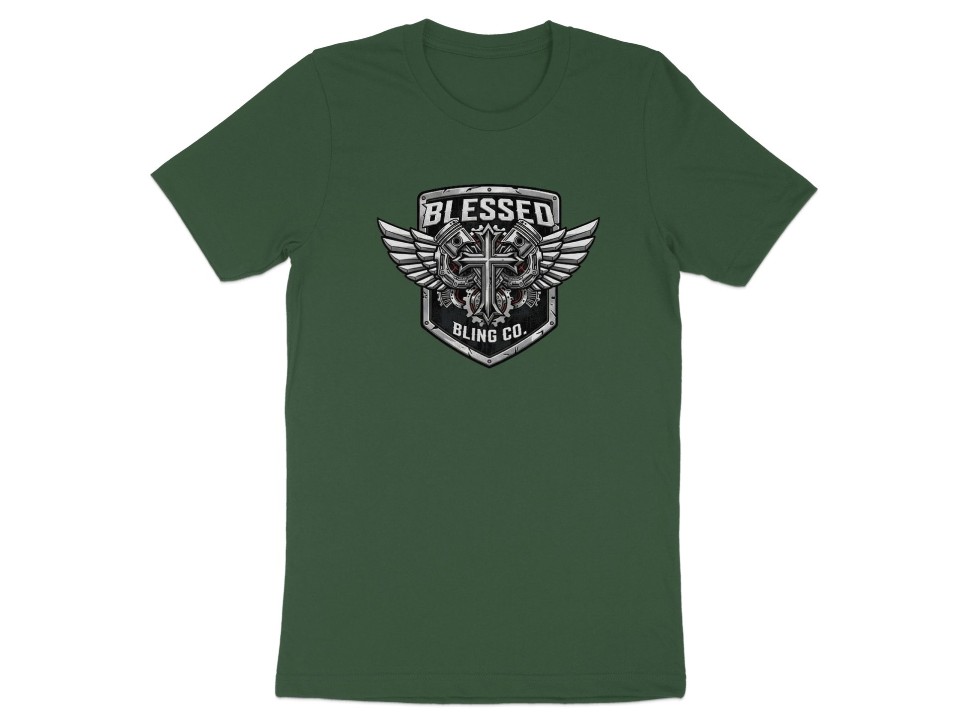 Blessed Bling Co. Shield Design T-Shirt product type