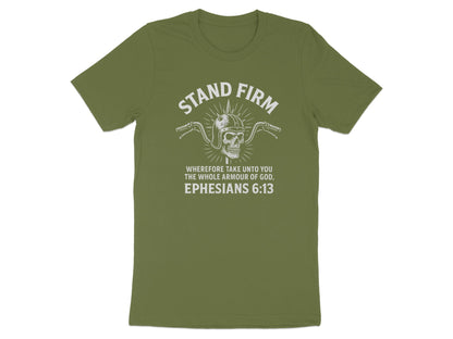 Stand Firm Ephesians 6 13 Graphic Tee Shirt product type